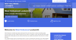 Desktop Screenshot of locksmith-westhollywoodca.com